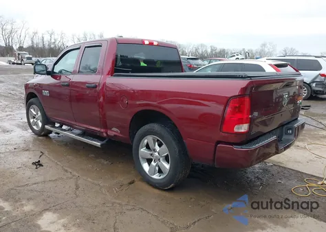 2018 Ram 1500 Express 4X4 6'4 Box from USA, damaged, VIN 1C6RR7FG6JS308698